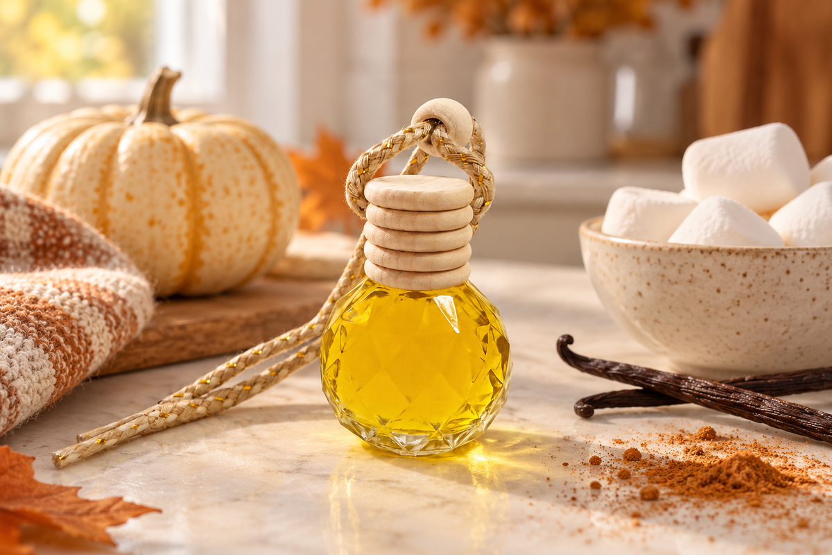 Vanilla Pumpkin Marshmallow – 10 ml Car Diffuser