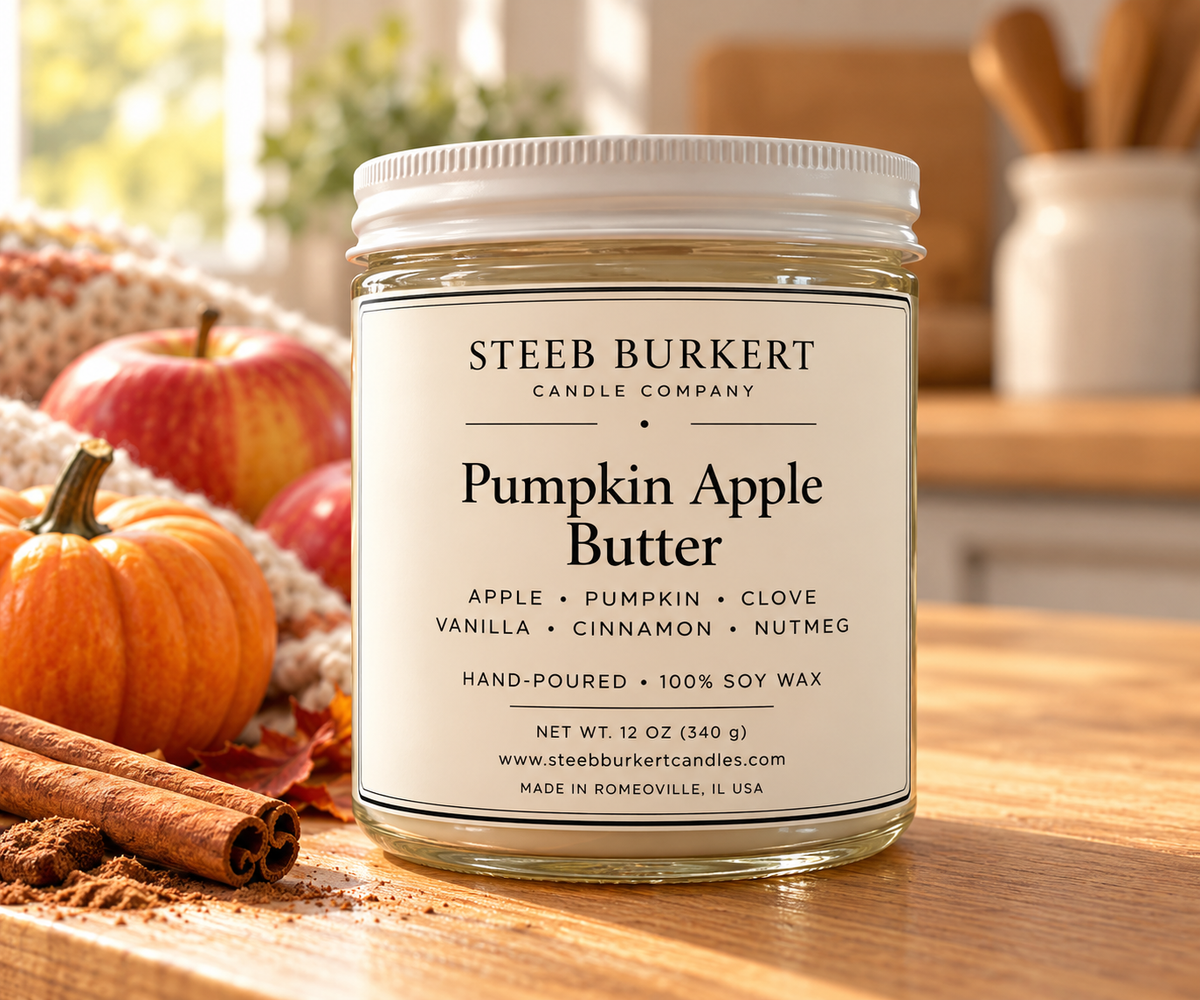 Pumpkin Apple Butter – 12 oz Soy Wooden Wick Candle
