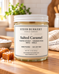 Salted Caramel  – 12 oz Soy Wooden Wick Candle